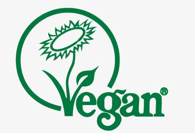 Vegan trademark logo